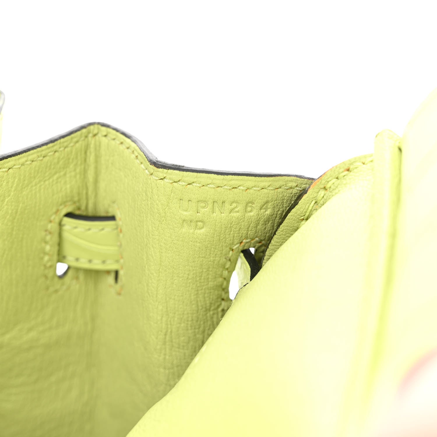 Hermes Matte Alligator Birkin 25 Jaune Bourgeon 8 of 11