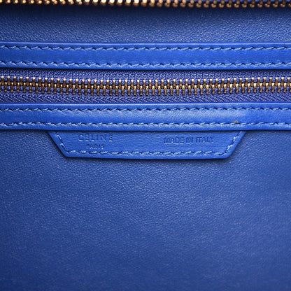 Celine Smooth Calfskin Mini Luggage Royal Blue 6 of 11