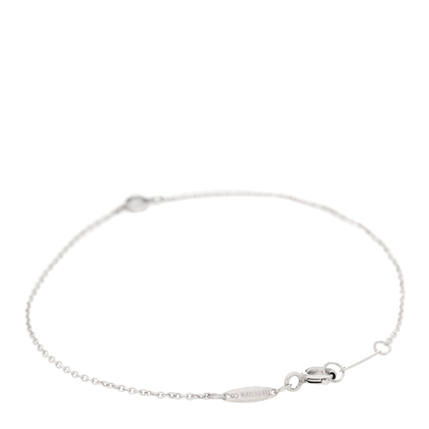 Sterling Silver Diamond .05ct Elsa Peretti Diamonds by the Yard Bracelet