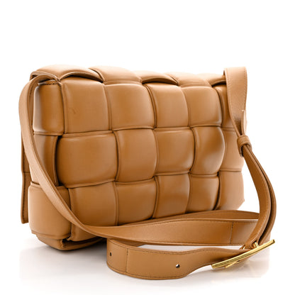 Bottega Veneta Nappa Maxi Intreccio Padded Cassette Crossbody Bag Caramel 3 of 11