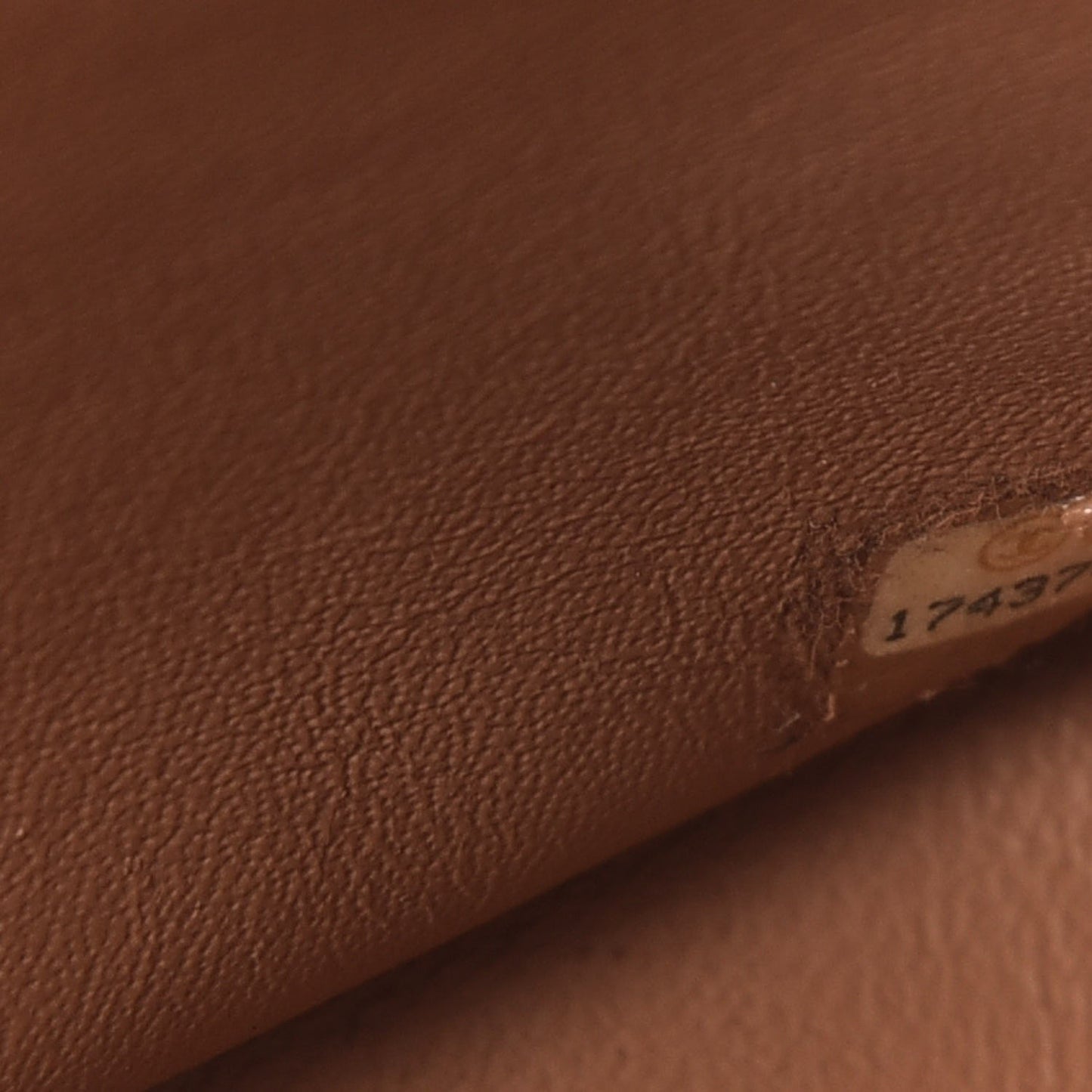 Patent Quilted Jumbo Double Flap Bronze