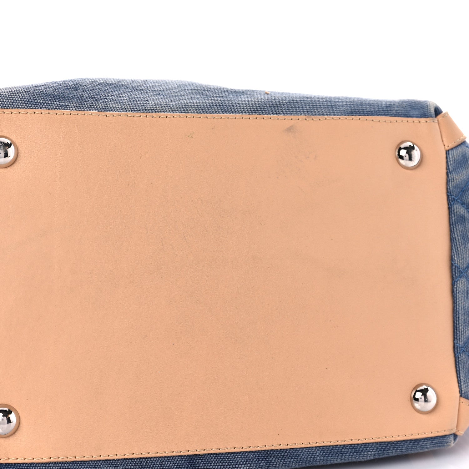 Chanel Denim CC Flower Tote Blue 17 of 22