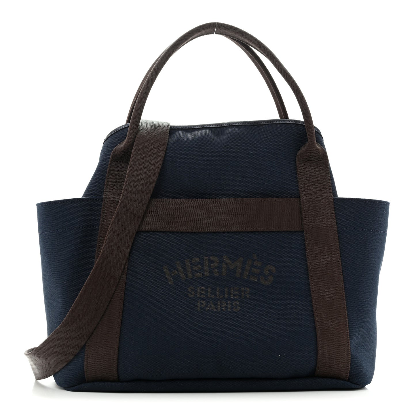Canvas The Grooming Bag Bleu Navy Feu