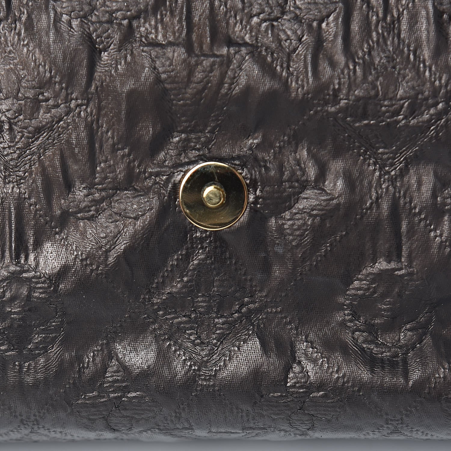Louis Vuitton Jacquard Quilted Monogram Limelight Clutch PM Black 9 of 11