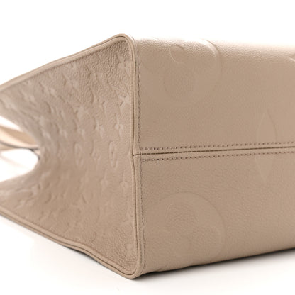Louis Vuitton Empreinte Monogram Giant Onthego MM Tourterelle 8 of 9