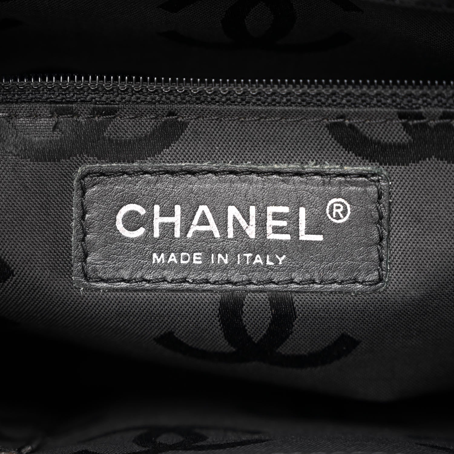 Chanel Patent Pony Hair Small Pocket Tote Black 6 of 11