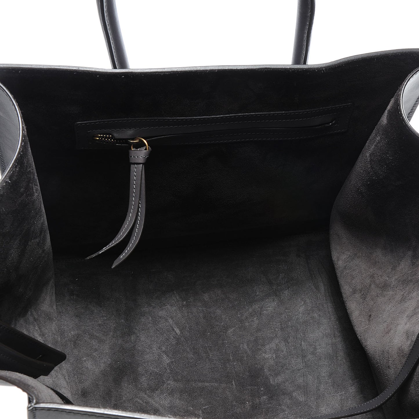 Smooth Calfskin Large Phantom Luggage Grey