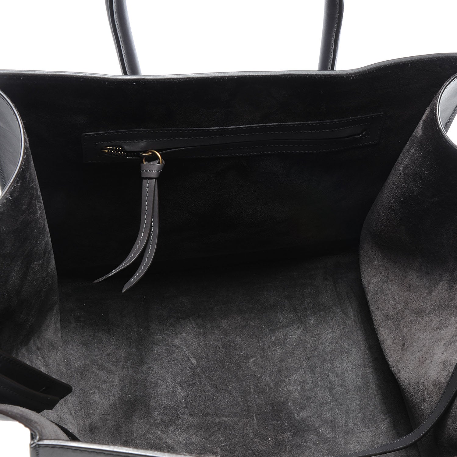 Celine Smooth Calfskin Large Phantom Luggage Grey 7 of 9