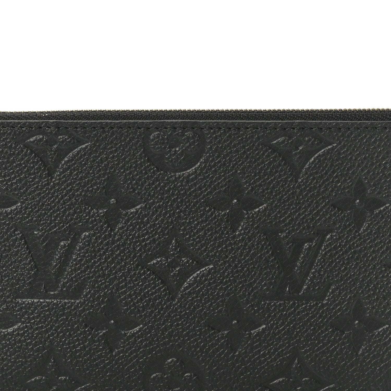 Louis Vuitton Empreinte Felicie Chain Wallet Zippered Insert Black 7 of 7