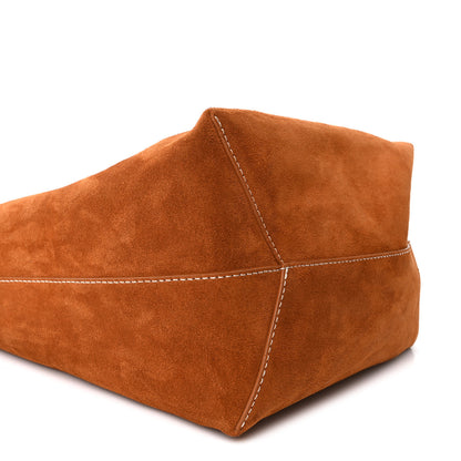 Mansur Gavriel Suede Everyday Cabas Saddle 8 of 9