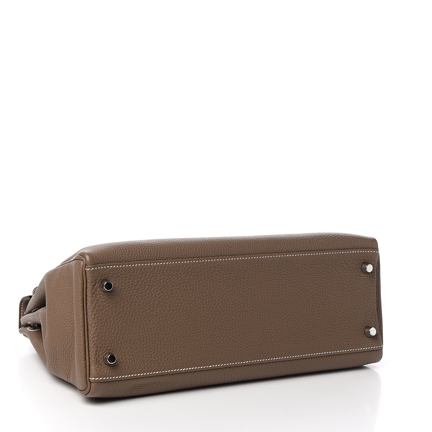 Hermes Togo Kelly Retourne 32 Etoupe 3 of 10