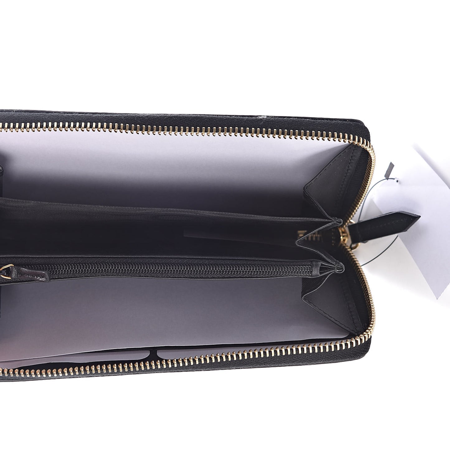 GG Supreme Monogram Bees Zip Around Wallet