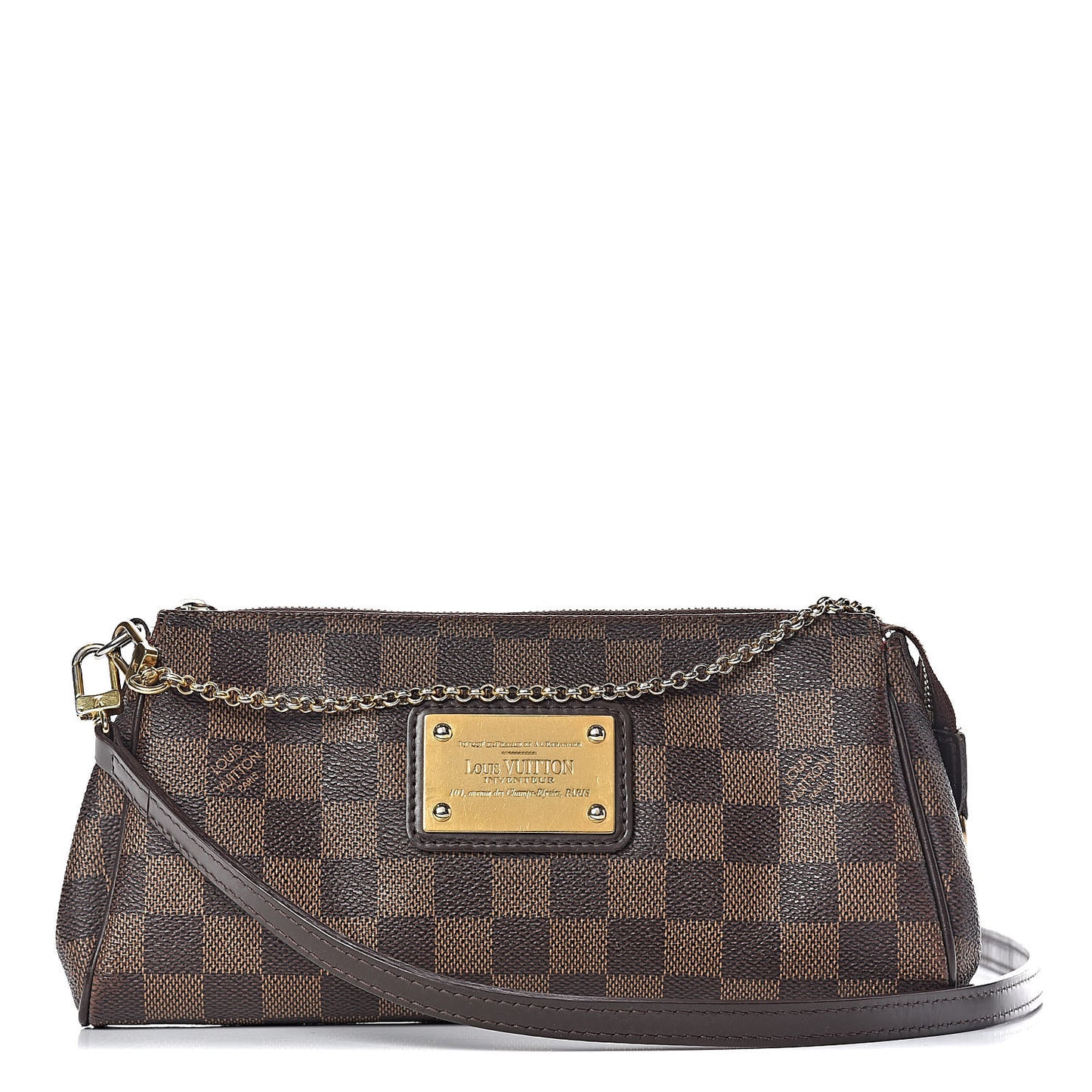 Damier Ebene Eva Clutch