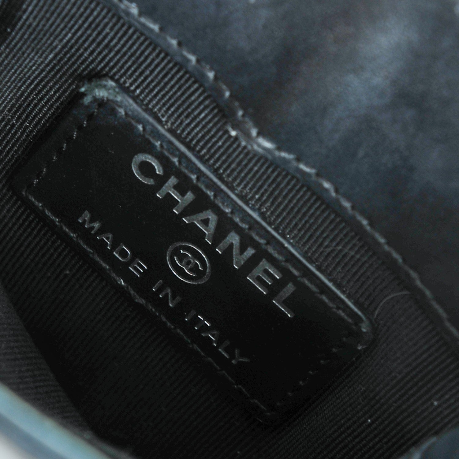 Chanel Patent CC Phone Holder Crossbody Black 6 of 10