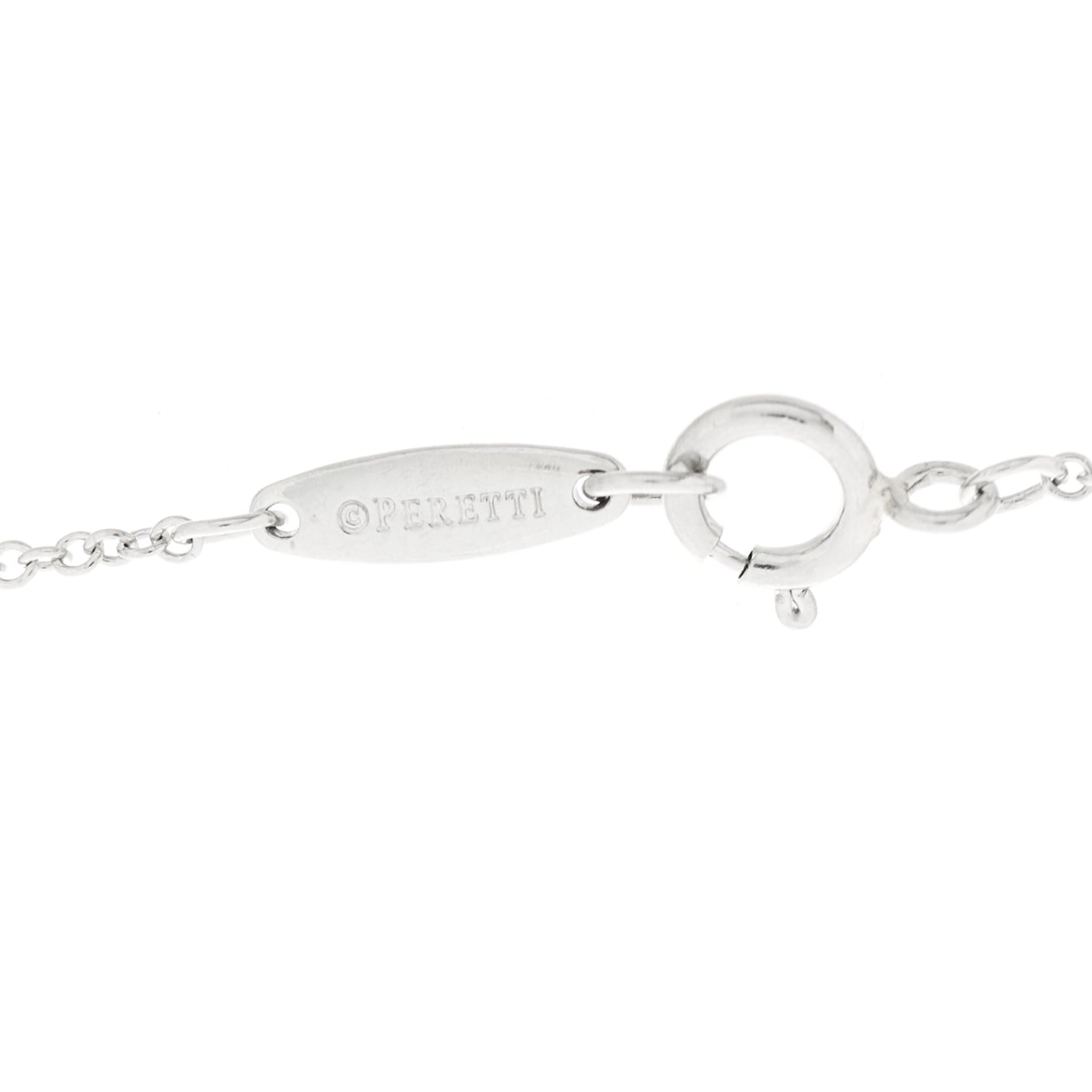 Platinum Blue Sapphire Elsa Peretti Color By The Yard 5 Station Bracelet