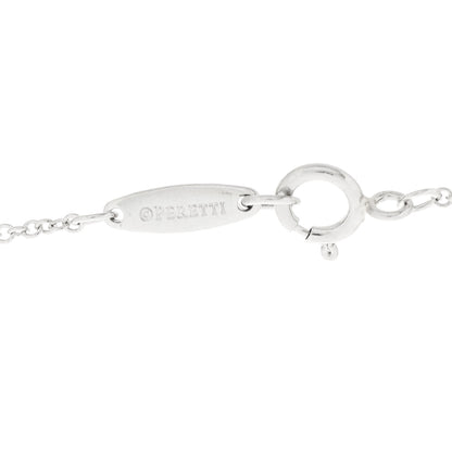 Tiffany Platinum Blue Sapphire Elsa Peretti Color By The Yard 5 Station Bracelet 4 of 5