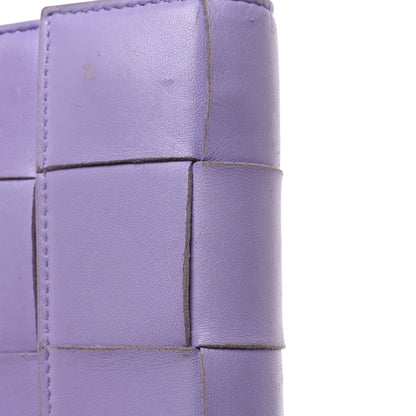 Bottega Veneta Nappa Maxi Intrecciato Flap Wallet Wisteria 10 of 10