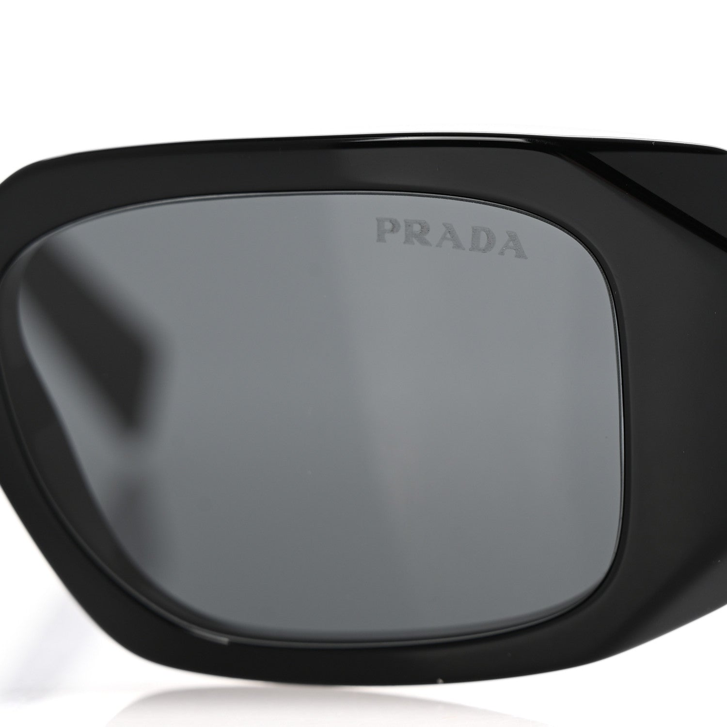 Prada Acetate Symbole Sunglasses SPR 17W Black 7 of 8