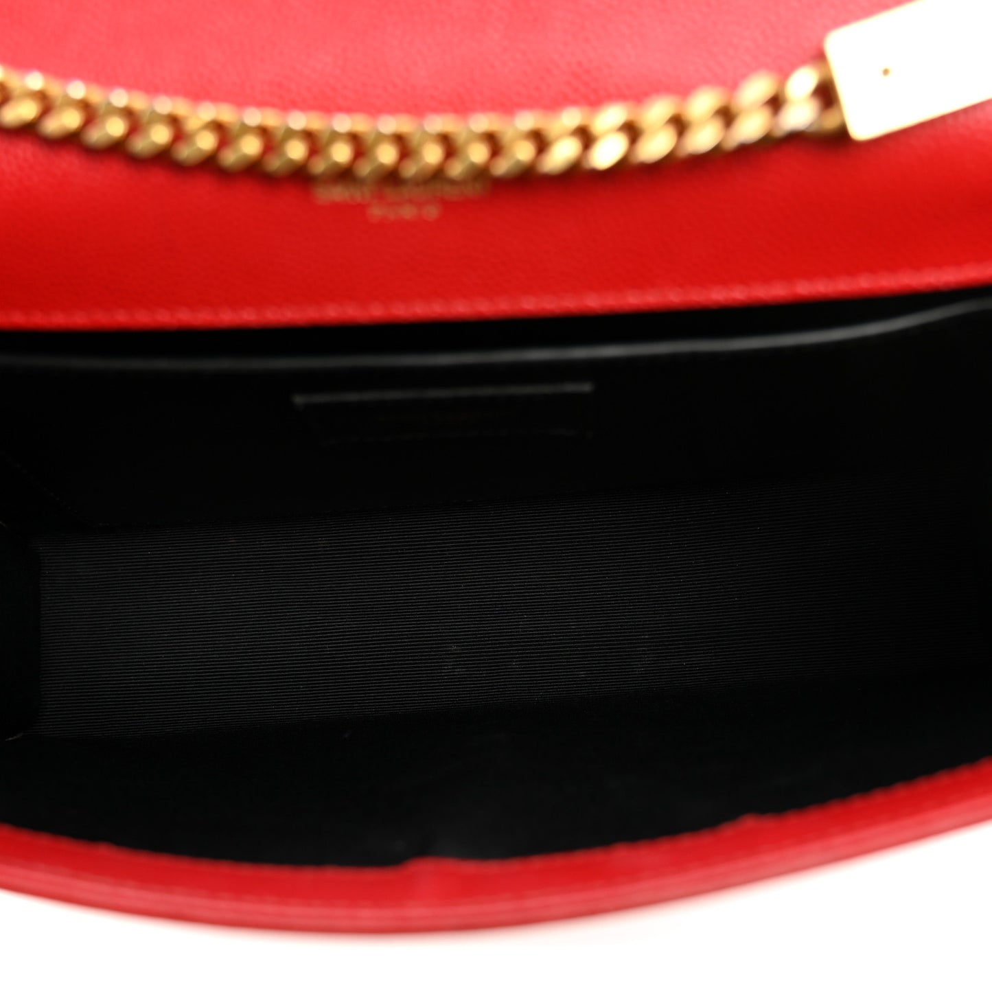 Grain De Poudre Medium Classic Monogram Kate Tassel Satchel Rouge Eros