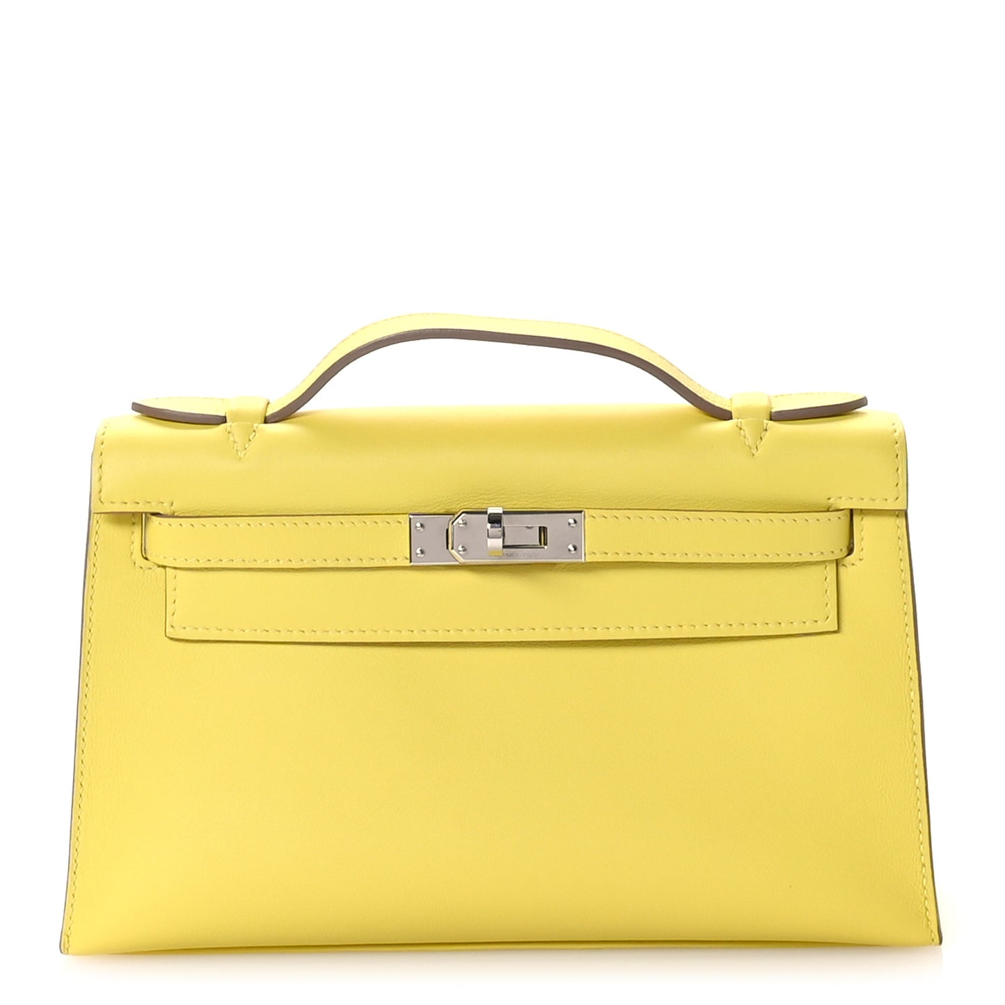 Swift Kelly Pochette Clutch Lime