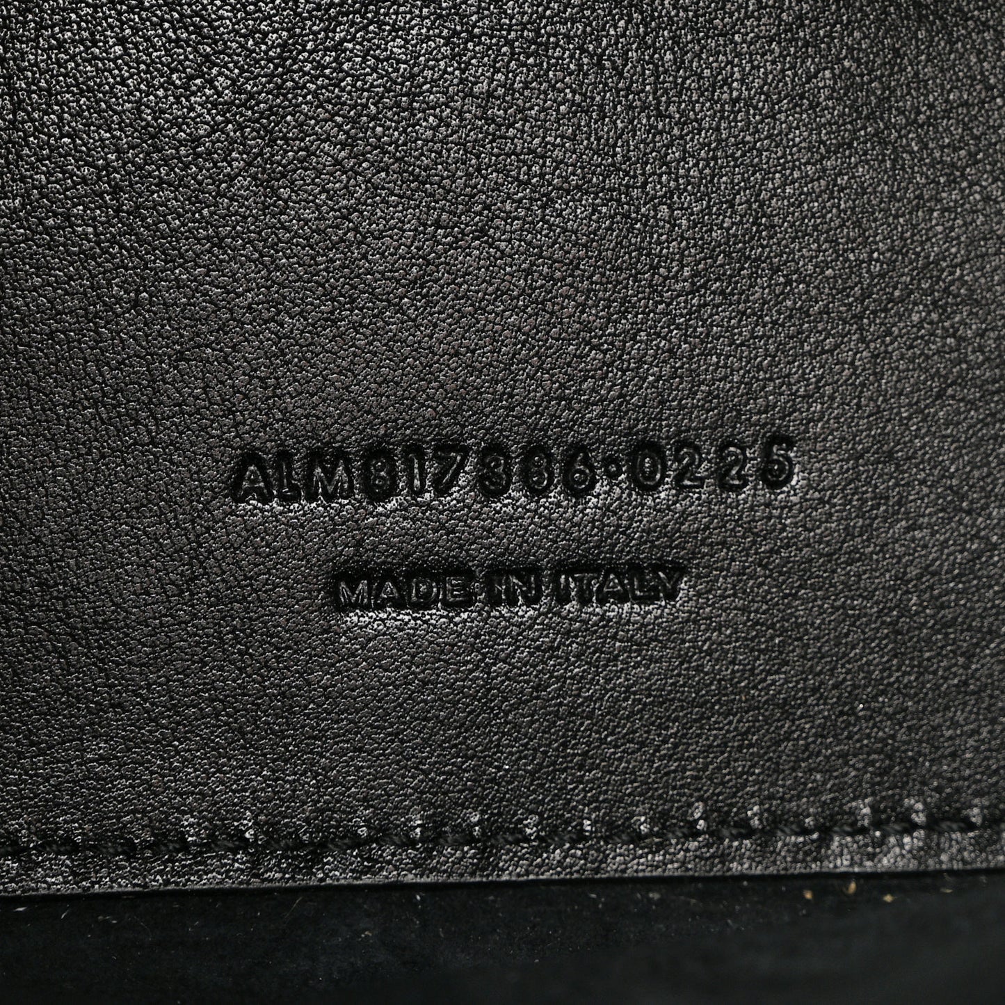 Calfskin Small Bucket Bag Black