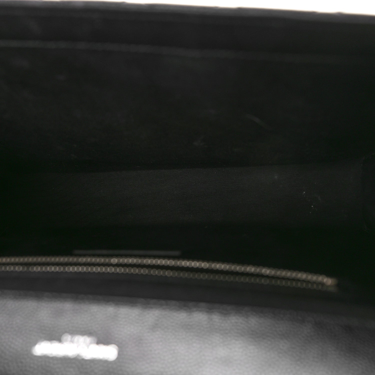 Saint Laurent Grain De Poudre Textured Mixed Matelasse Large Triquilt Monogram Satchel Black 5 of 12
