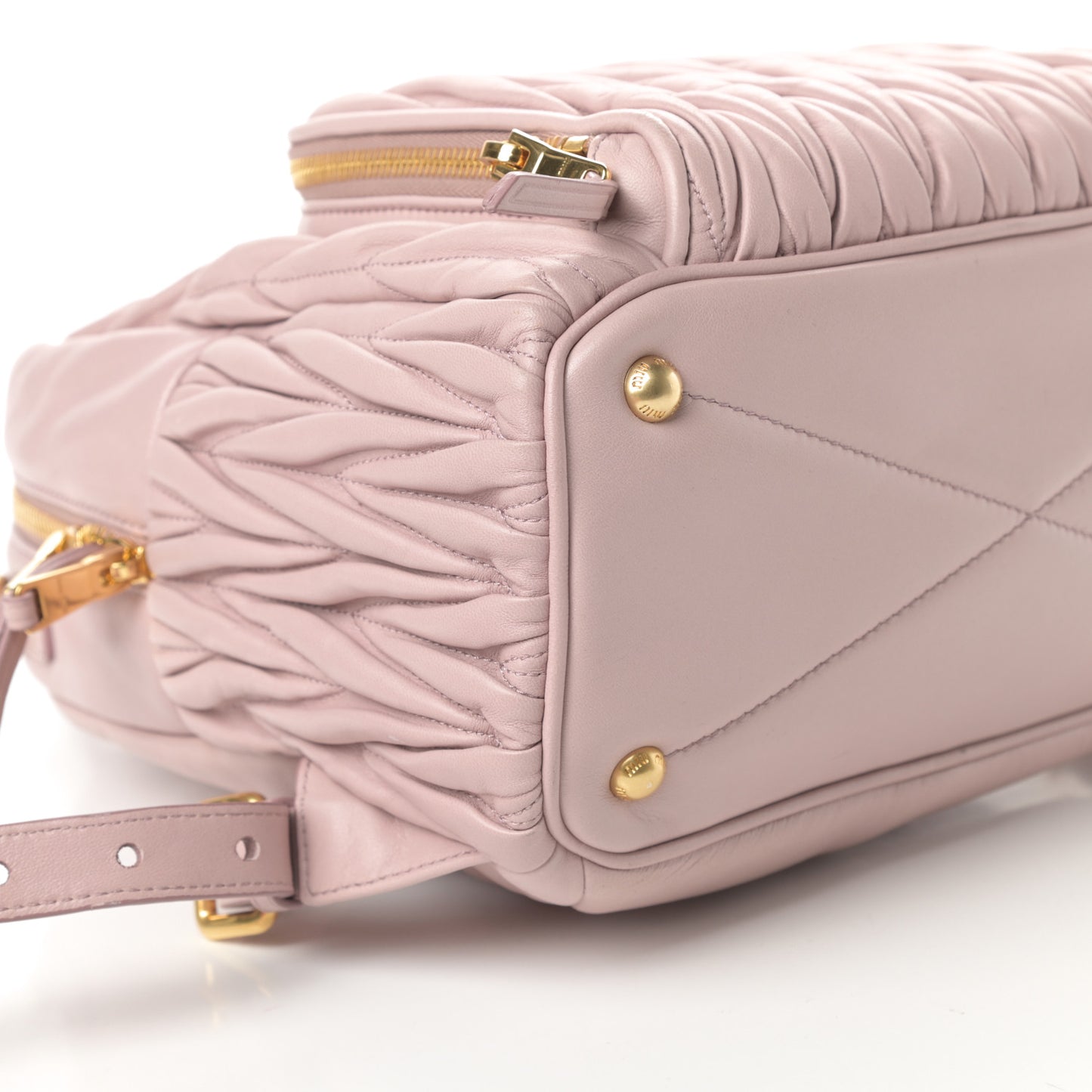 Nappa Matelasse Backpack Mughetto