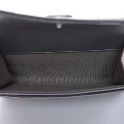 Chanel Metallic Calfskin Quilted Palette Card Holder Silver 14 of 18