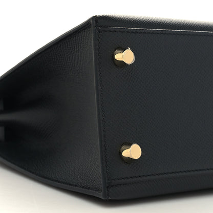 Hermes Epsom Kelly Sellier 25 Black 8 of 11