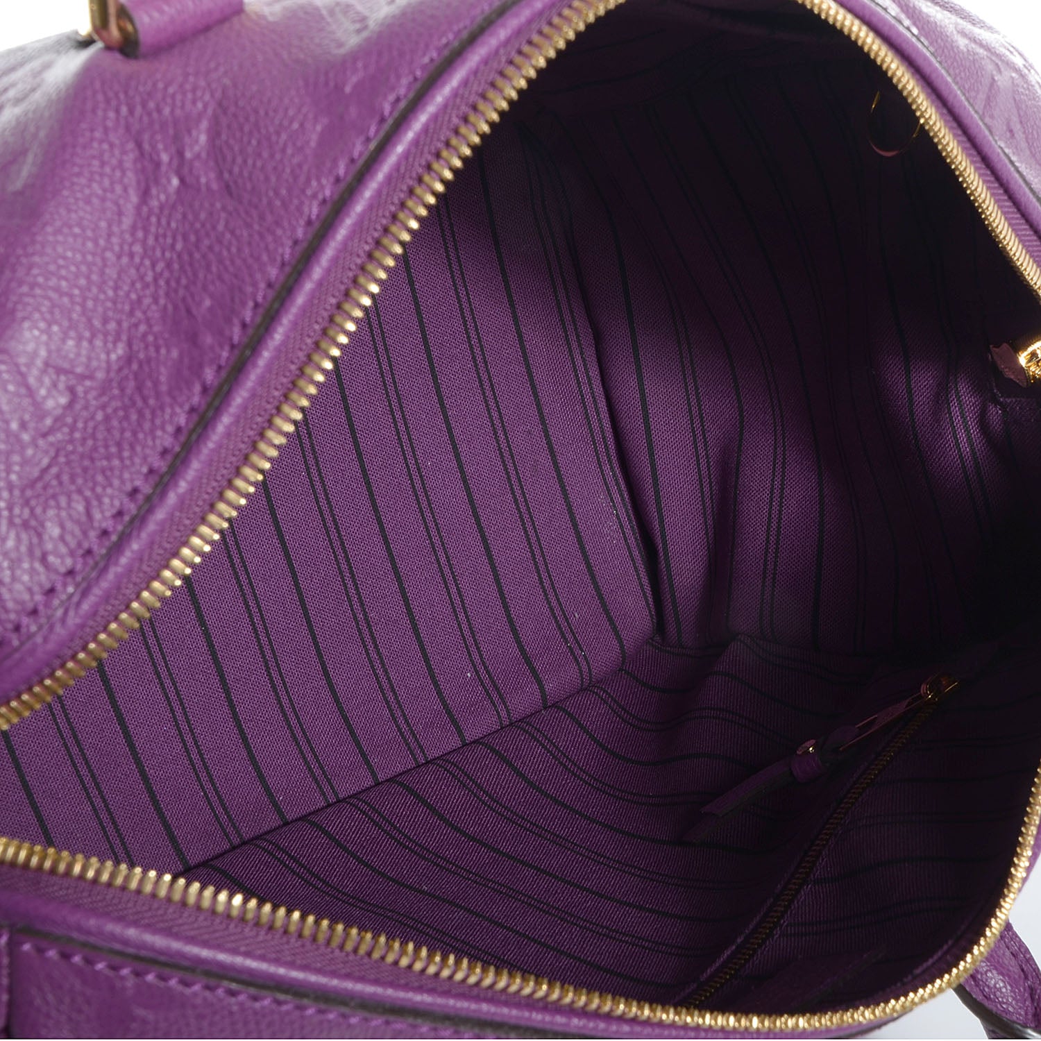 Louis Vuitton Empreinte Speedy Bandouliere 30 Amethyste 5 of 7