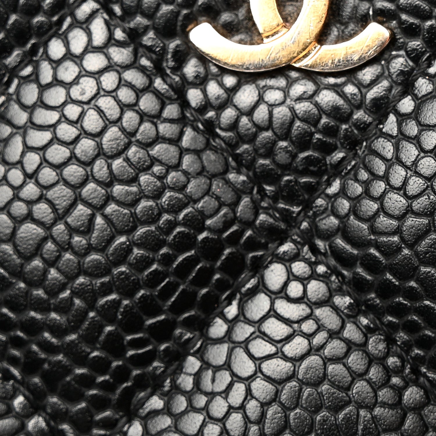 Chanel Caviar Quilted Large Gusset Zip Around Wallet Black 14 of 21
