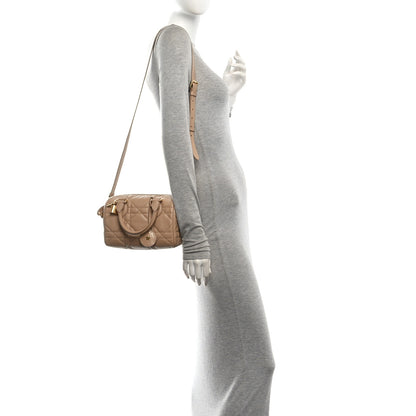Christian Dior Calfskin Macrocannage Groove 20 Bag Biscuit 2 of 11