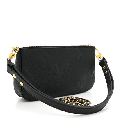 Louis Vuitton Empreinte Monogram Giant Multi Pochette Accessories Black 3 of 11