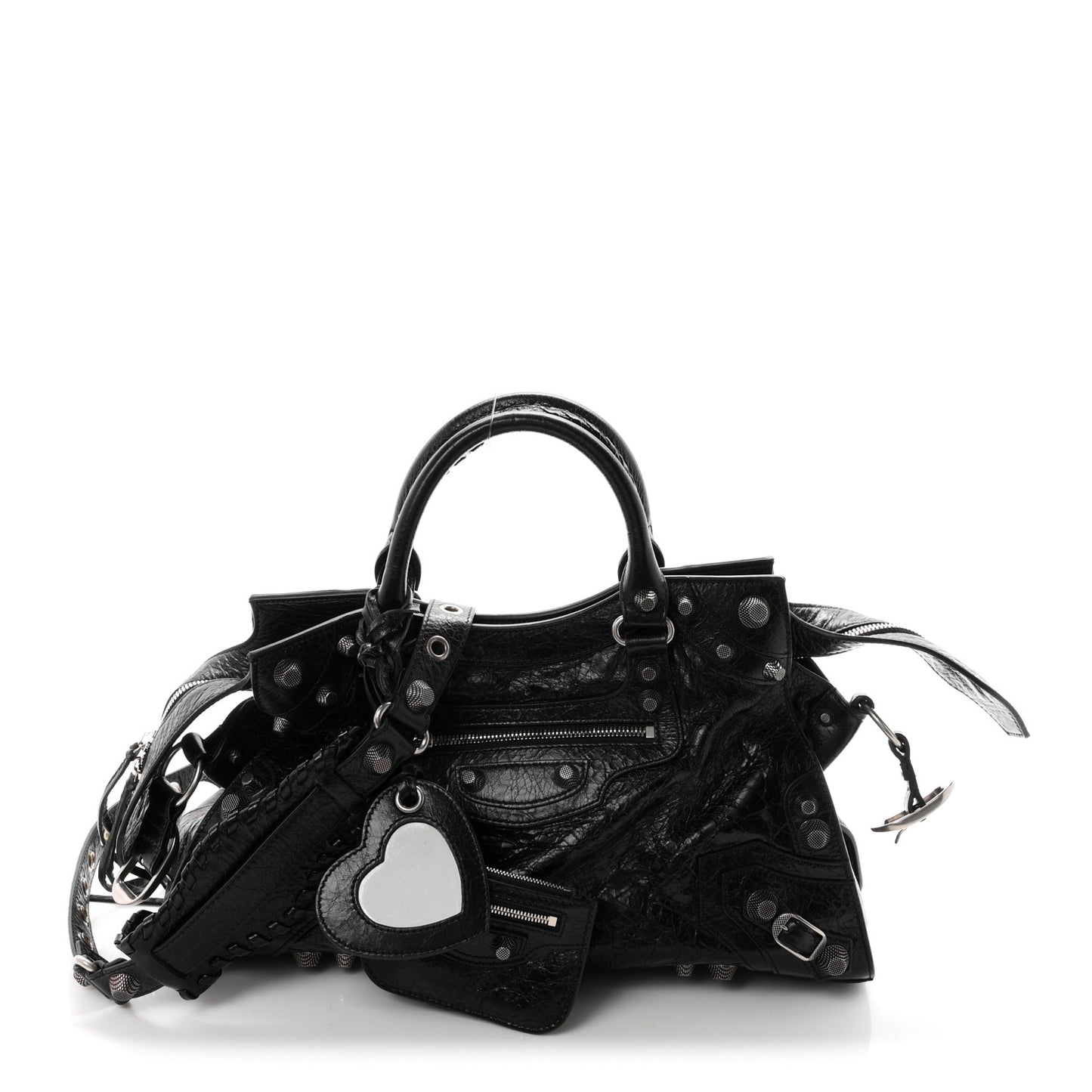 Agneau Arena Neo Cagole City Handbag Black