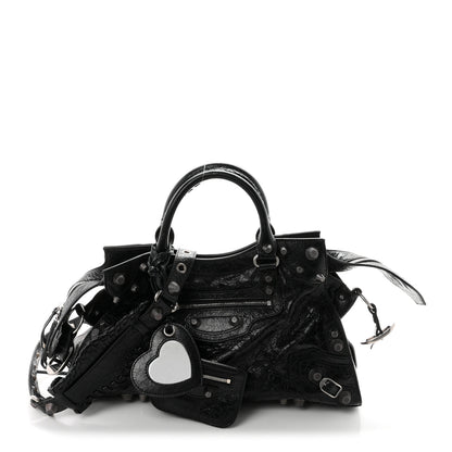 Balenciaga Agneau Arena Neo Cagole City Handbag Black 3 of 10