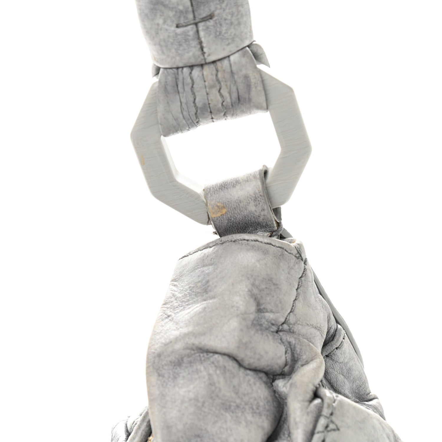 Louis Vuitton Lambskin Olympe Nimbus GM Gris Perle 12 of 17