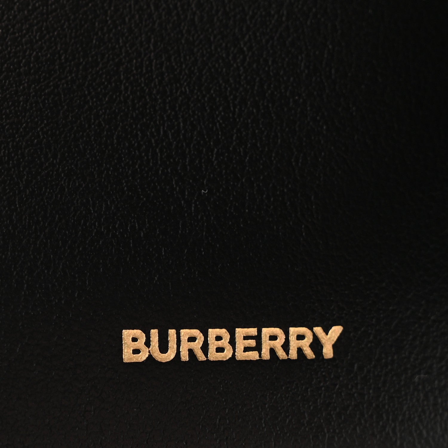 Burberry Grained Calfskin Double Flap Lark Wallet Black 6 of 8