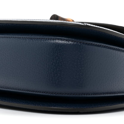 Gucci Calfskin Kaleidoscope Medium Bamboo 1947 Top Handle Bag Blue Orange Multicolor Blue Agata 8 of 9