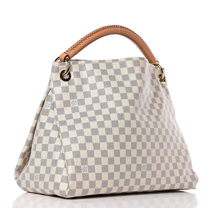 Louis Vuitton Damier Azur Artsy MM 3 of 10