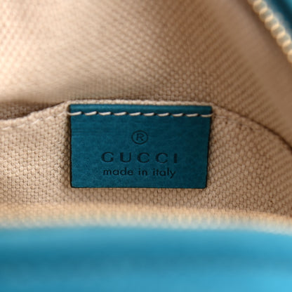Gucci Vitello Range Mini Soho Chain Bag Deep Cobalt 16 of 31