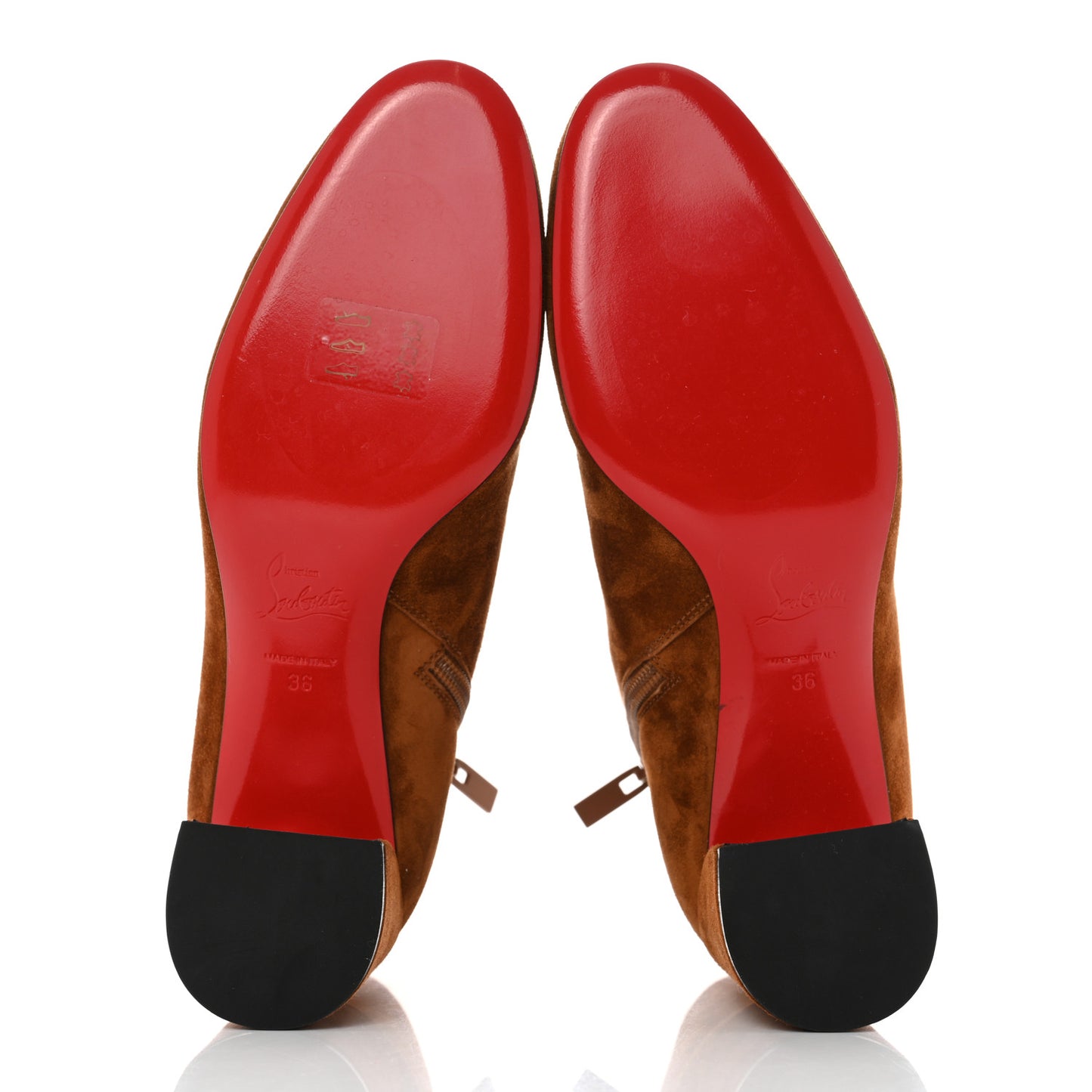 Veau Velours Turela 55 Ankle Boots 36 Ecureuil