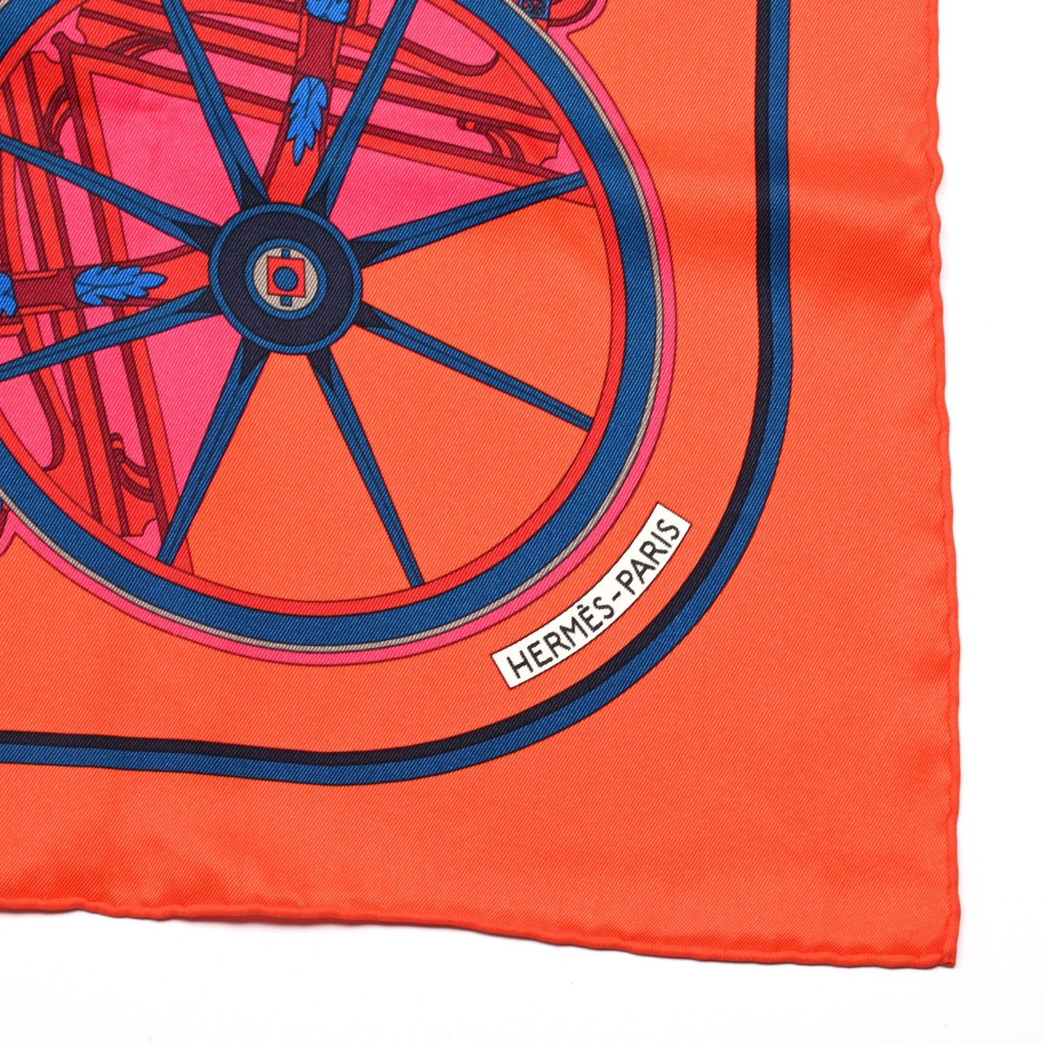 Hermes Silk Washington's Carriage Scarf 65 4 of 6