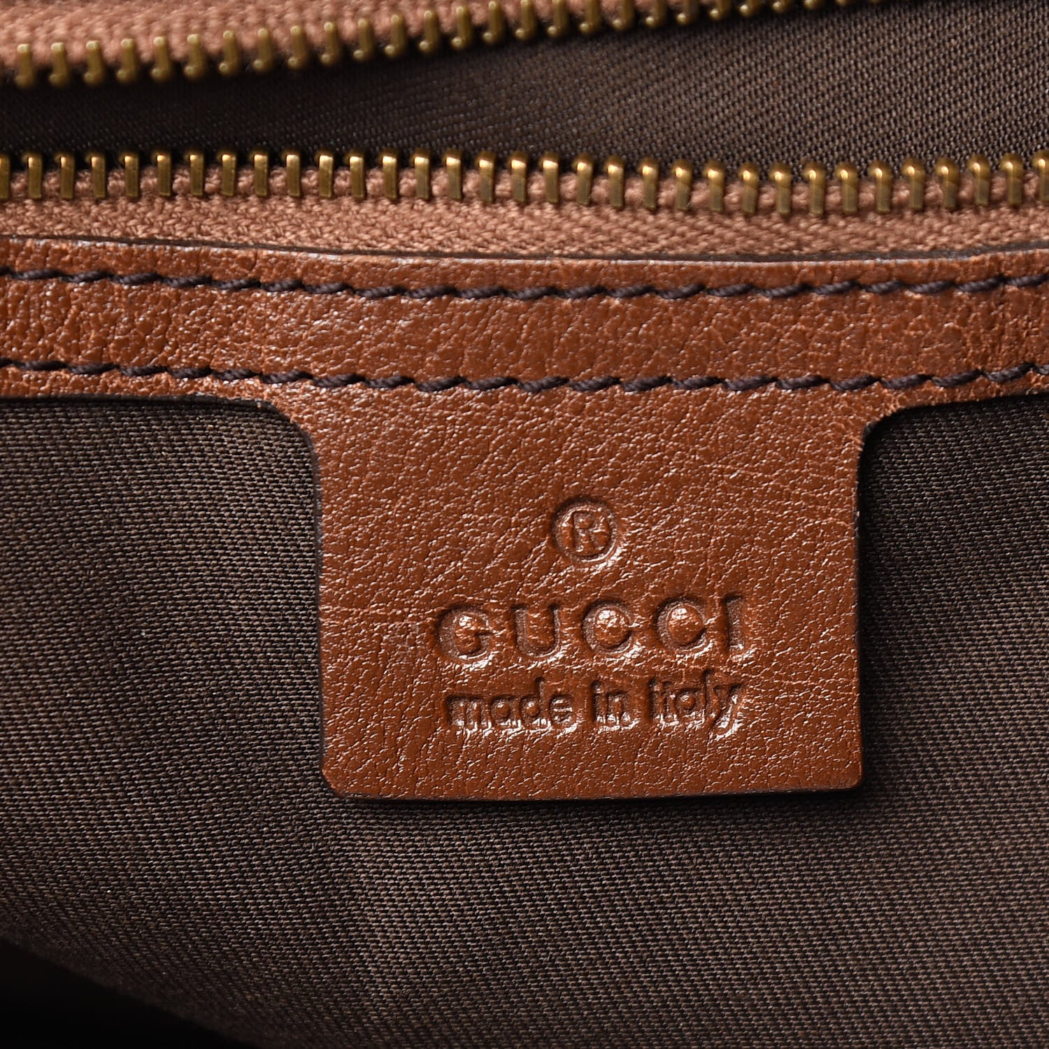 Gucci Monogram Large Jockey Hobo Brown 6 of 10