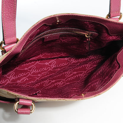 Gucci Monogram Medium Charmy Shoulder Bag Pink 5 of 7