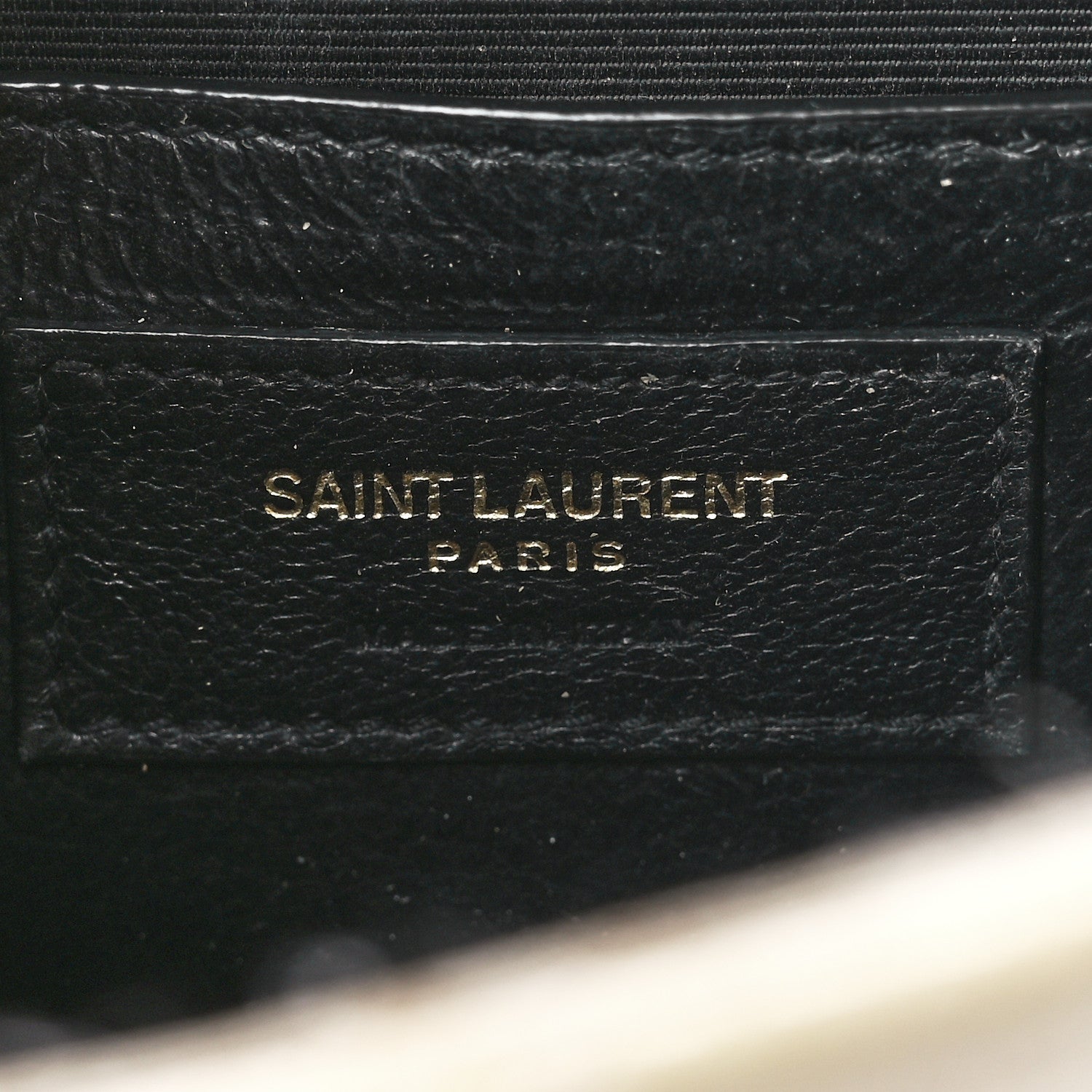 Saint Laurent Grain De Poudre Textured Mixed Matelasse Triquilt Small Monogram Satchel Dark Beige 6 of 11