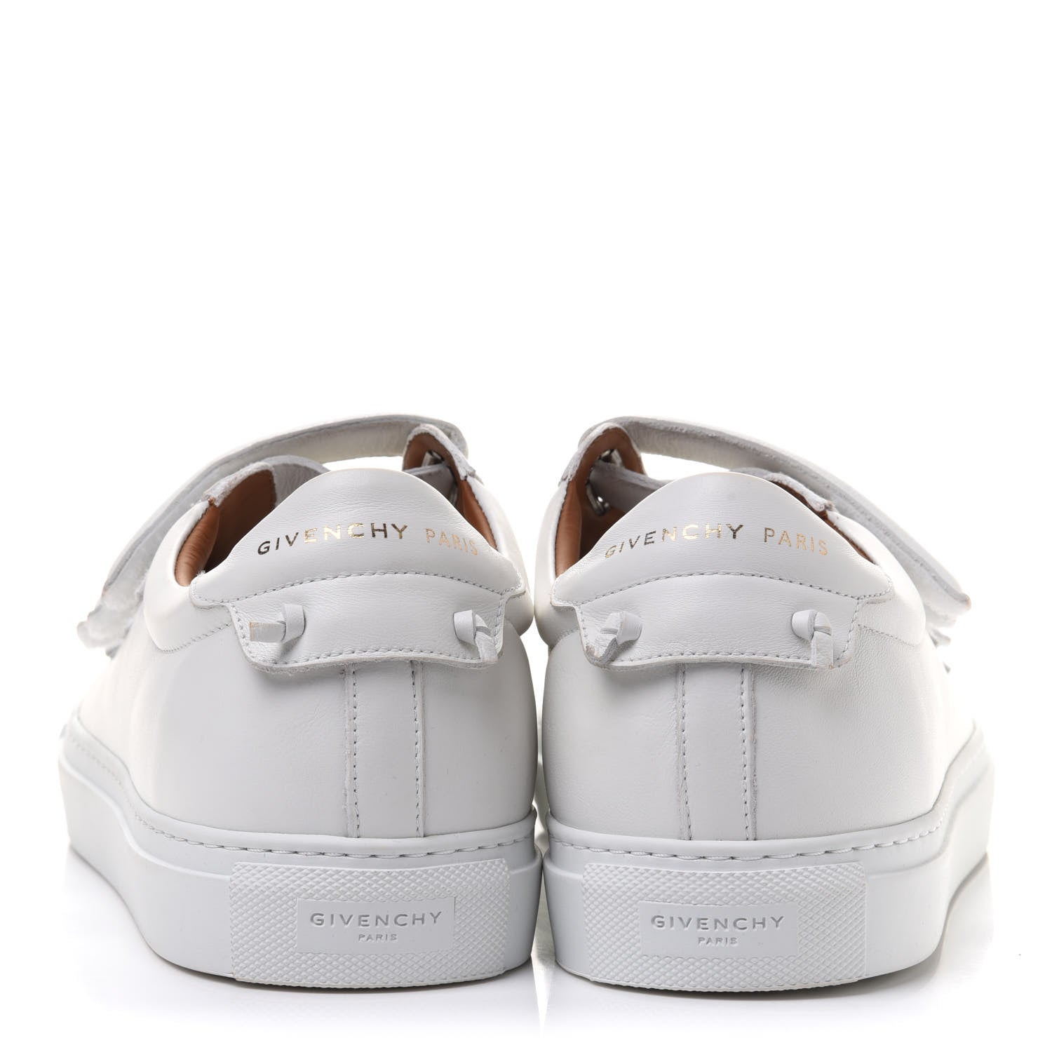 Givenchy Calfskin Velcro Strap Mens Urban Street Sneakers 44 White 5 of 12