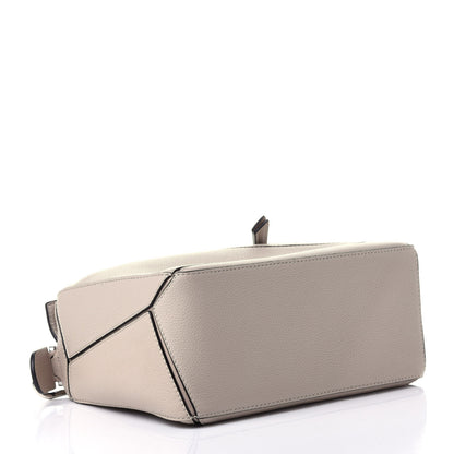 Loewe Calfskin Small Puzzle Bag Light Oat 3 of 9