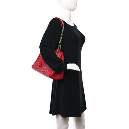Louis Vuitton Calfskin New Wave Chain Tote Ecarlate 2 of 10