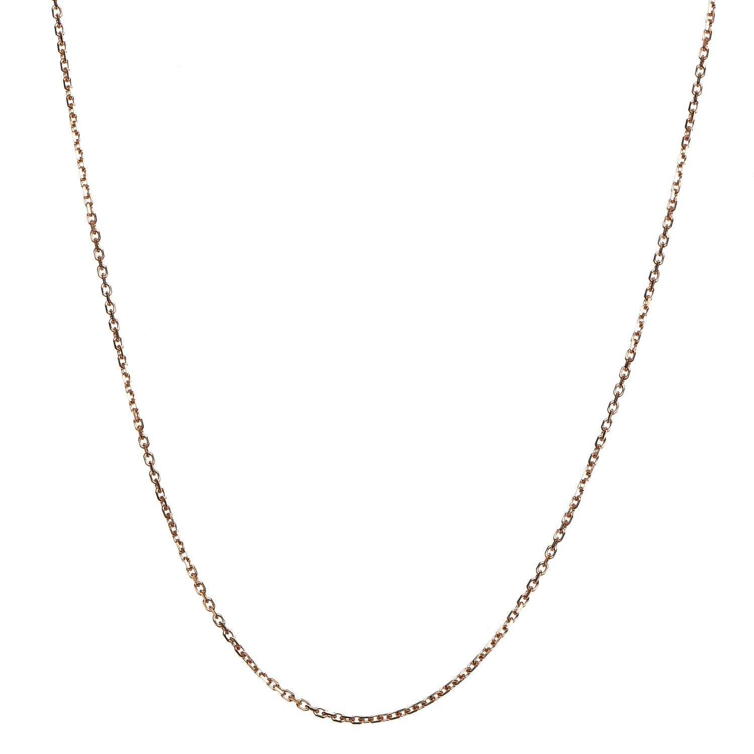 Van Cleef & Arpels 18K Rose Gold Trace Chain 1 of 6
