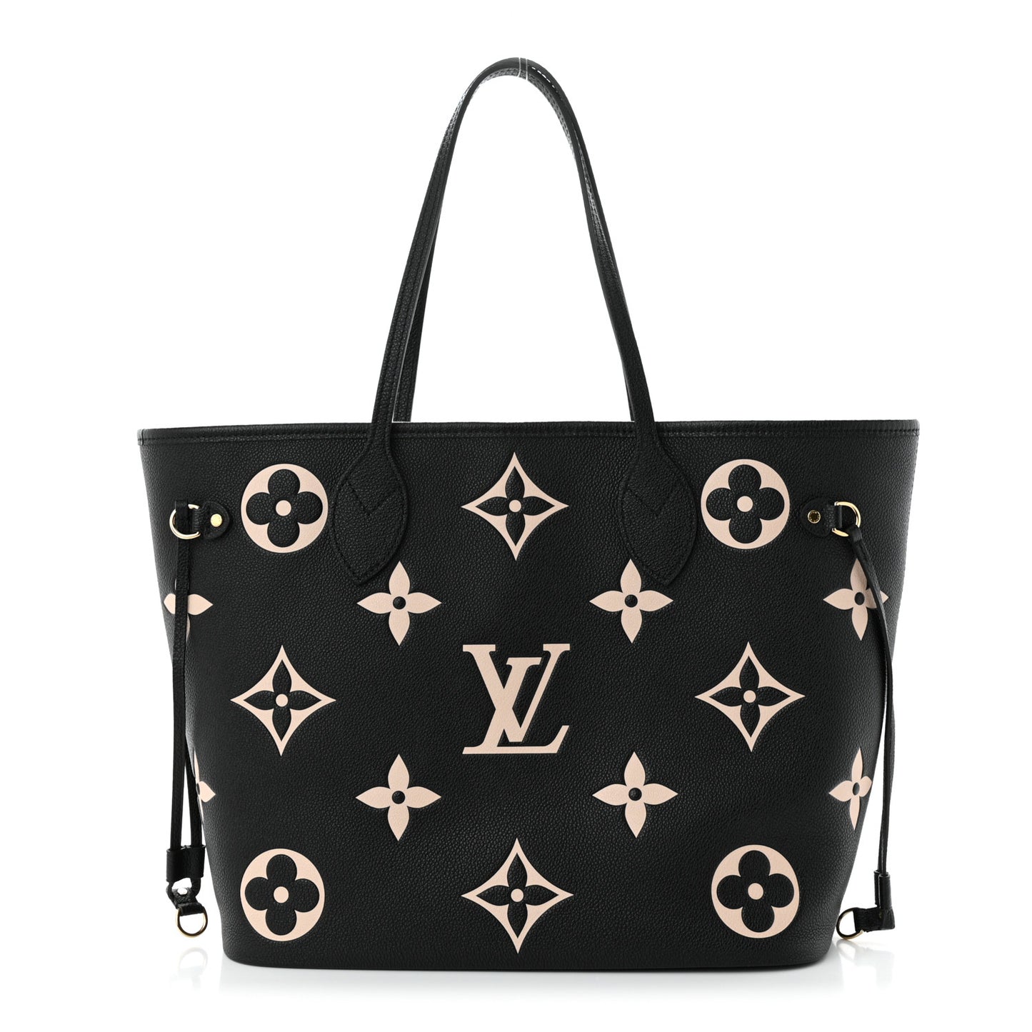 Empreinte Monogram Giant Neverfull MM Black Beige